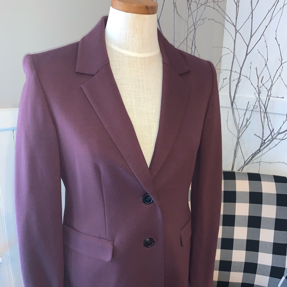 LL Bean Wine Colored Blazer